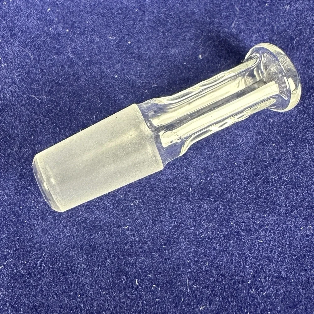 Set Of 4  PYREX  5640 25 mL Class a Volumetric Flasks Frosted Glass Stoppers
